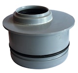 HT VERTIC. PIPE REDUCER UPONOR 110x50 SHORT MODEL FOR PIPE