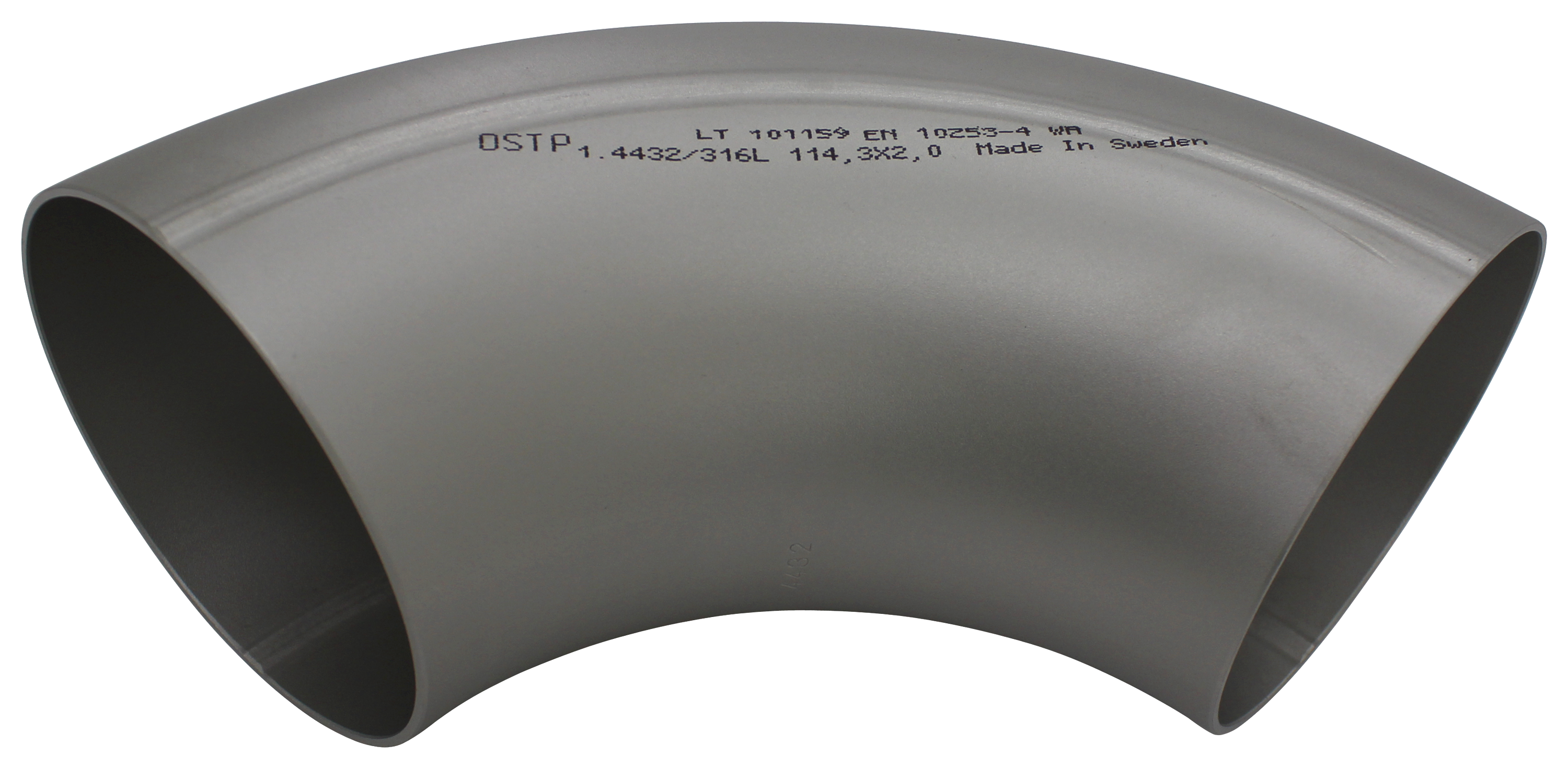 TERASPOOGEN 90° EN 10253-4 273,0 x 3,0 1.4404