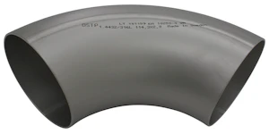 undefined Teraspoogen 90° en 10253-4 273,0 x 3,0 1.4404