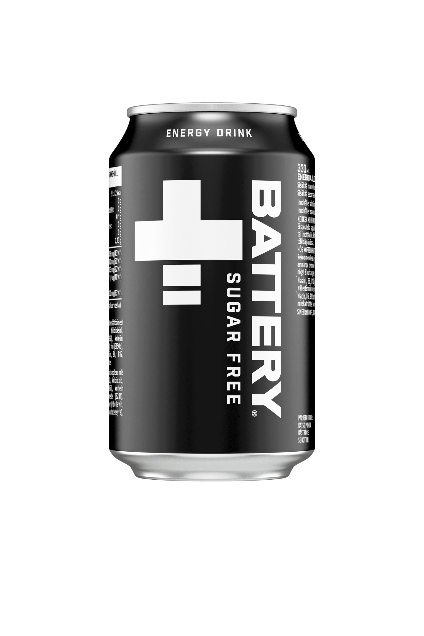 BATTERY SUGAR FREE ENERGIDRYCK 0,33 l burk