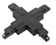 global trac X-connector black gb38-2 1-v black