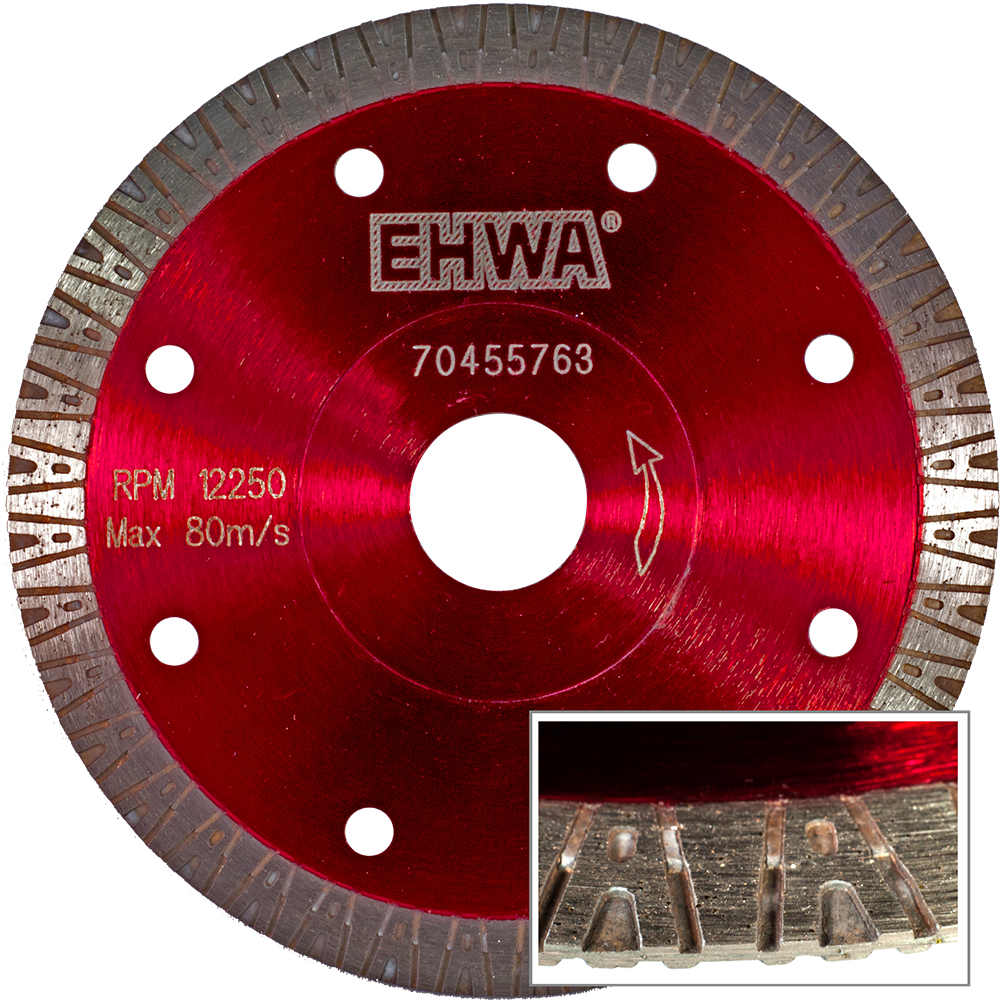 ehwa Timanttikatkaisulaikka 125x22x1,3mm kovat laatat