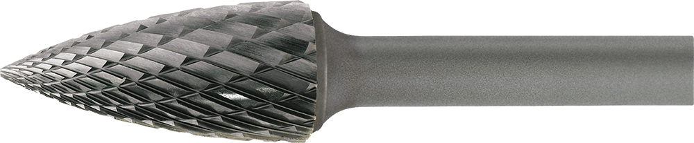lukas Hårdmetallfil konisk,6mm shank (12x25x6)