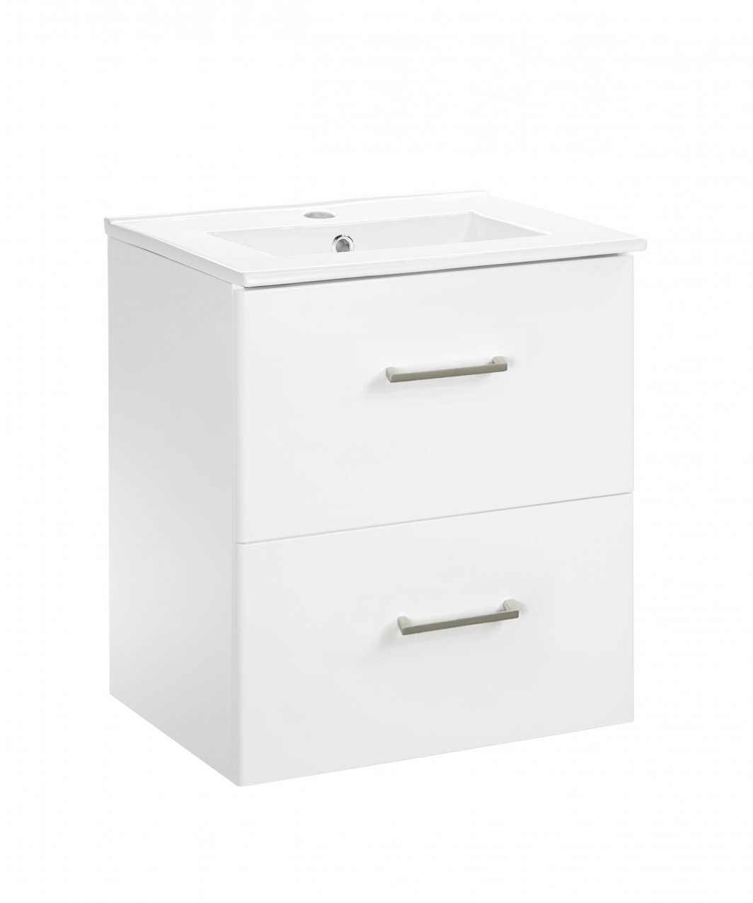 BASIN CABINET VIILU DRAWERS 50X37,5X55CM WHITE