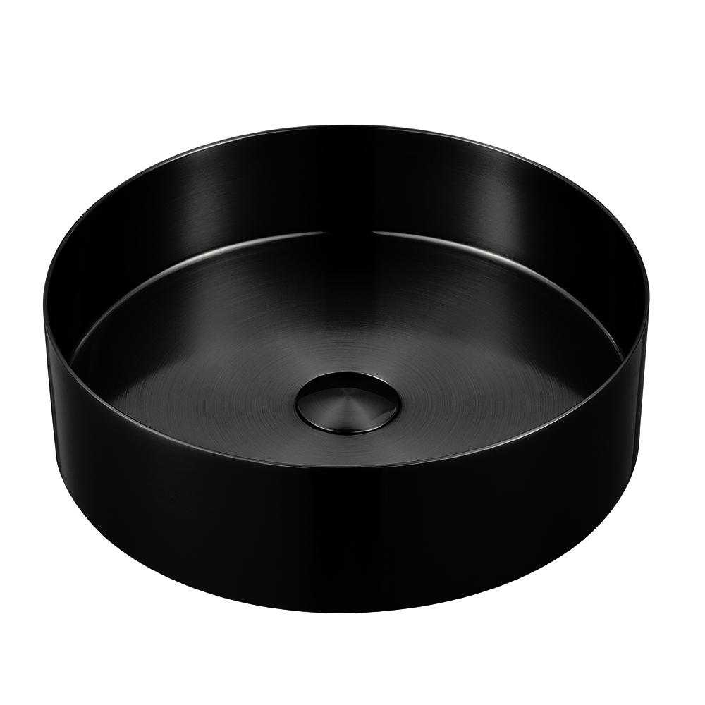 WASHBASIN TAMMIHOLMA INOX SS BLACK 400mm