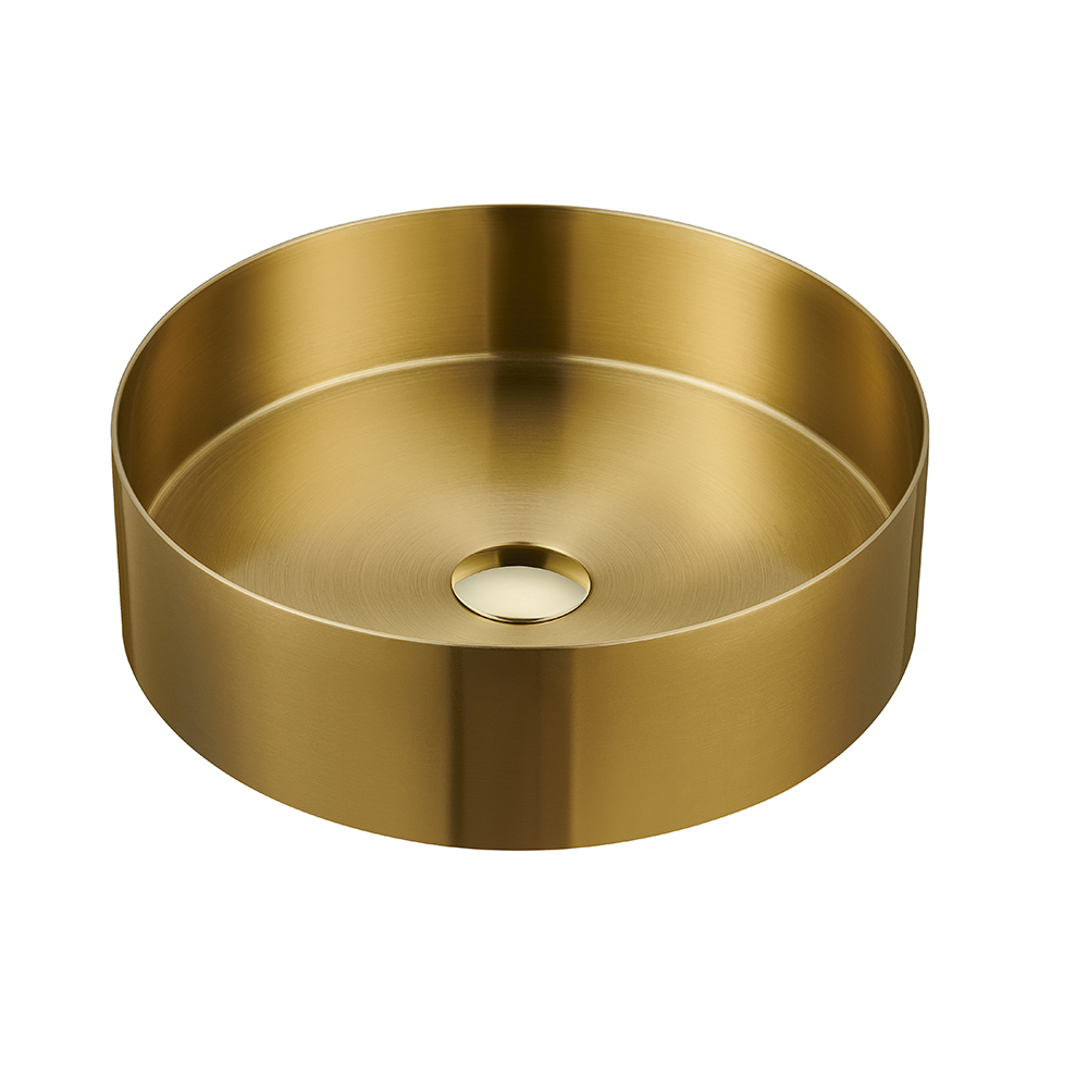 WASHBASIN TAMMIHOLMA INOX SS BRUSHED GOLD 400mm