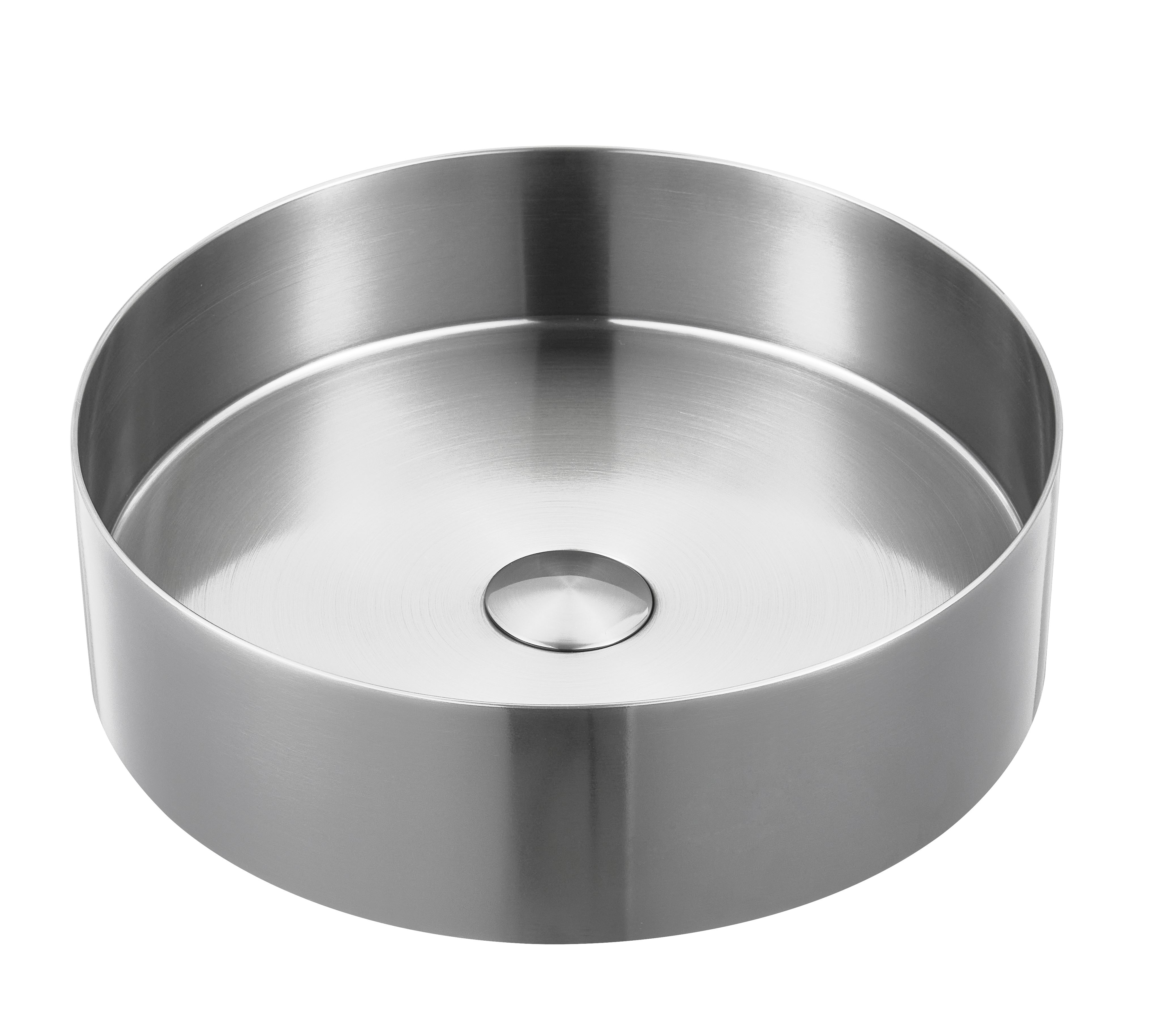 WASHBASIN TAMMIHOLMA INOX SS BRUSHED STEEL 400mm