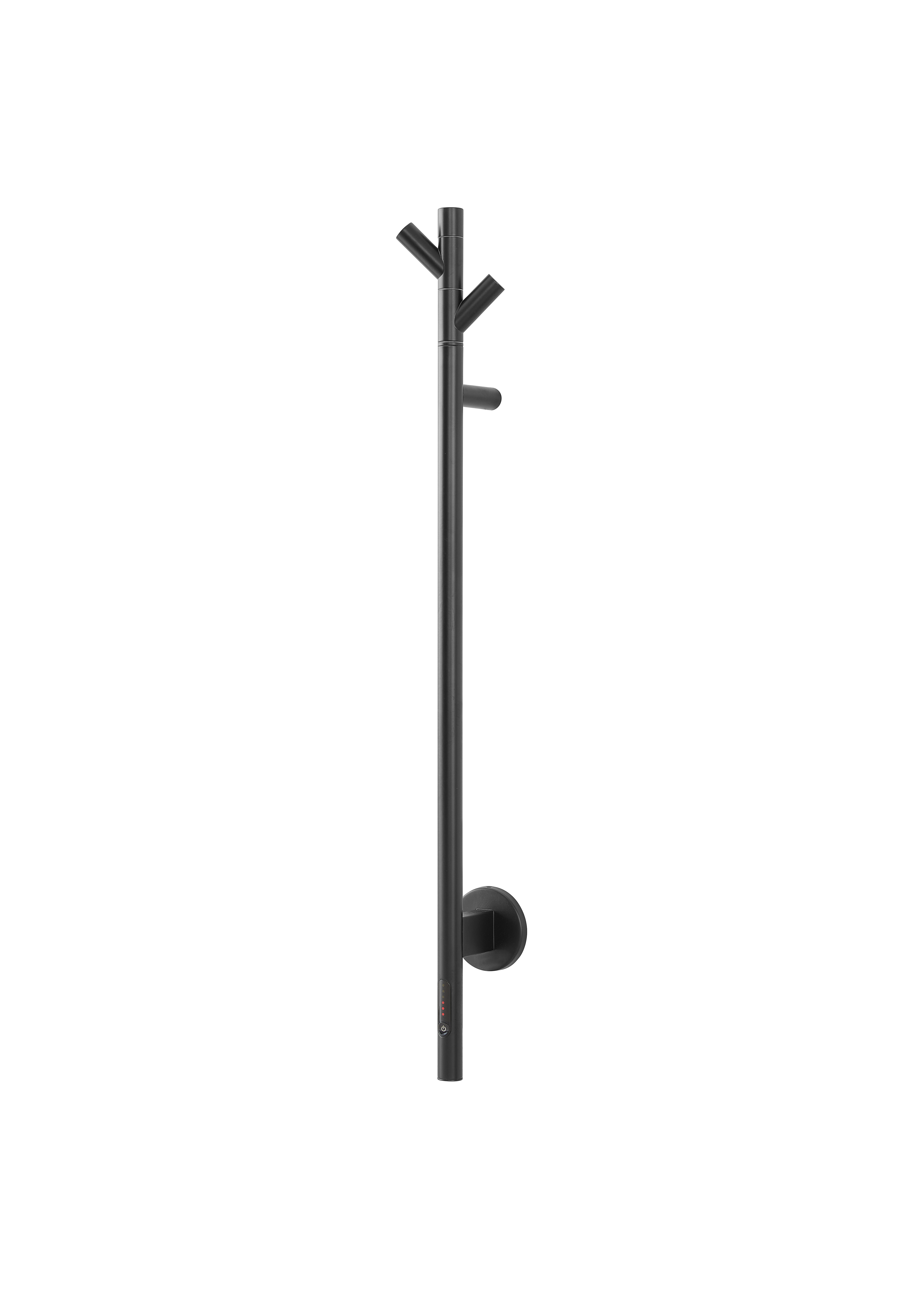 TOWEL DRYER TAMMIHOLMA INOX 12W MATT BLACK 850x85mm