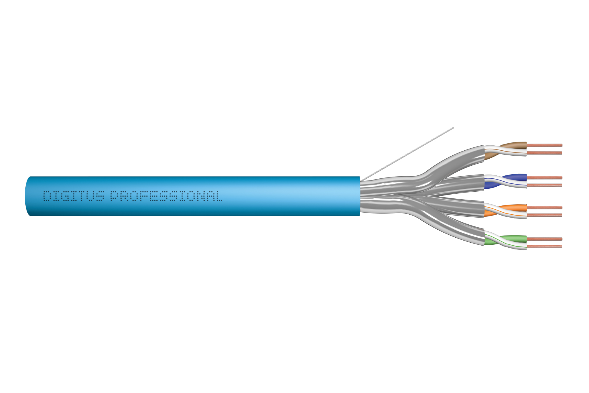 DATA CABLE-HF CAT6A DIGITUS CAT6A U/FTP 4p HF Cca BOX305m