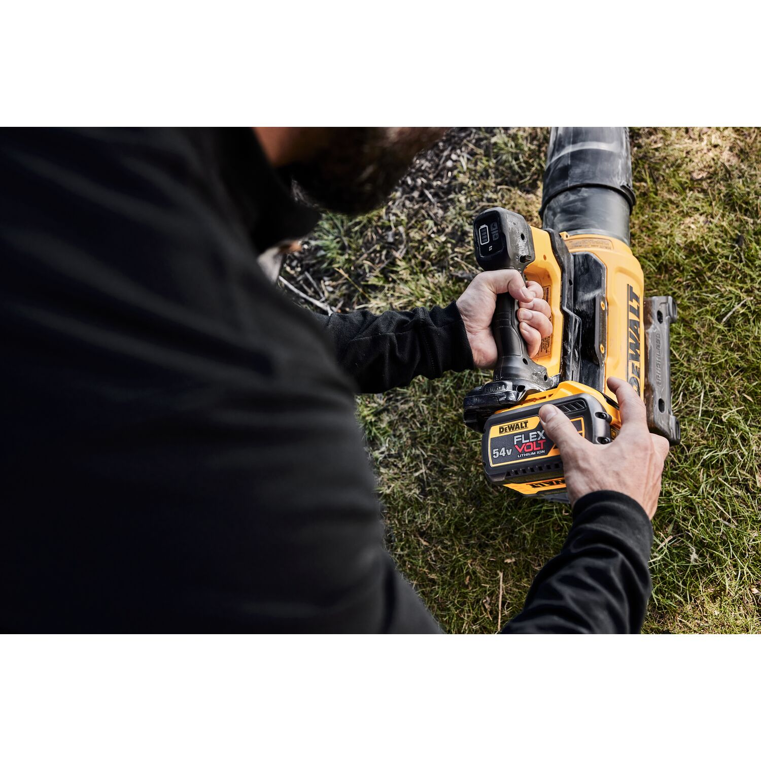 dewalt Lövblås dewalt dcmbl777n 54v 21.5m/min solo