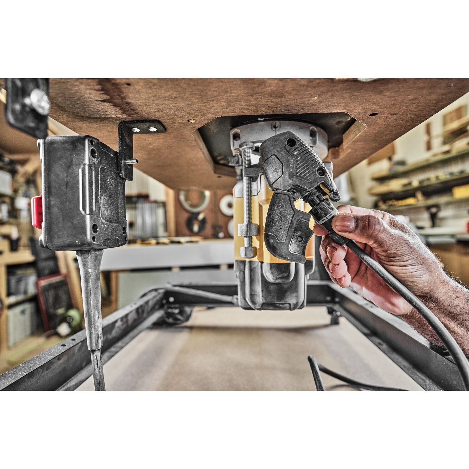 dewalt Yläjyrsin dewalt dwe627kt 230v 12mm 2300w tstak vi