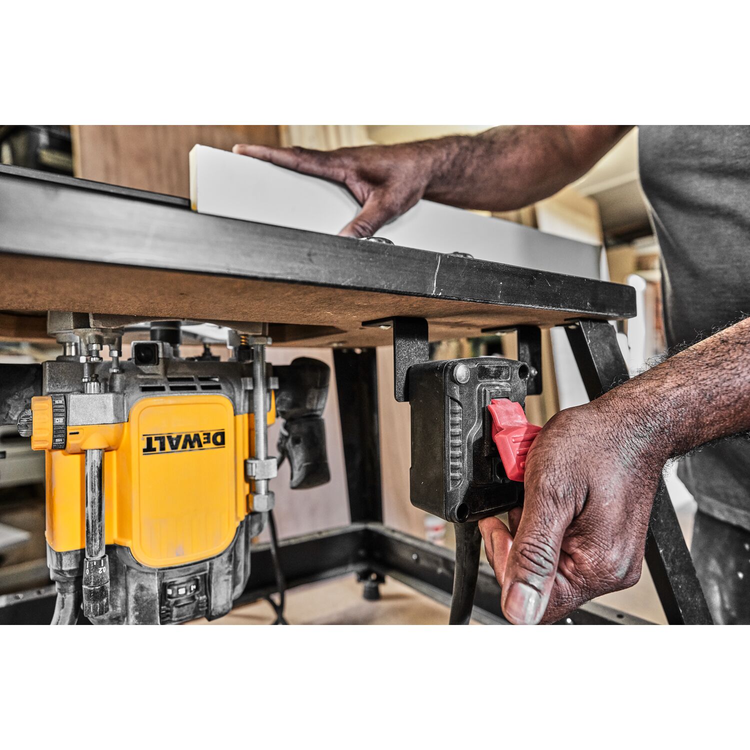dewalt Yläjyrsin dewalt dwe627kt 230v 12mm 2300w tstak vi