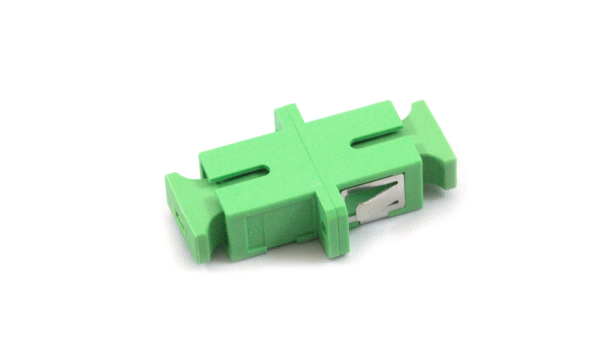 ADAPTER SM OS2 GRÖN SC-APC SIMPLEX