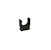 merika Pipe clamp merika 32x1 black b1408