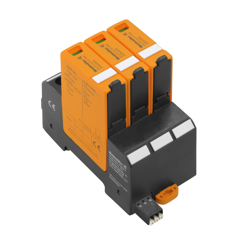 Overspenningsbeskyttelse VPU PV I+II 3 R 1000