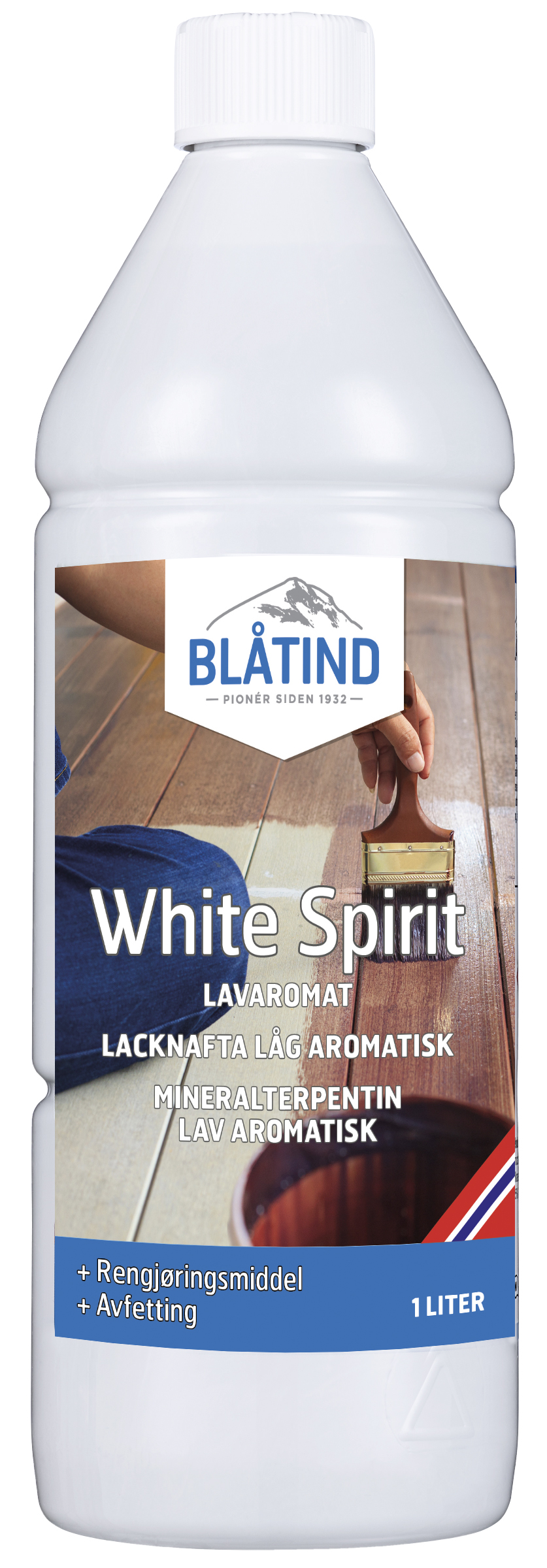 BLÅTIND WHITE SPIRIT LAVAROMAT 1 L