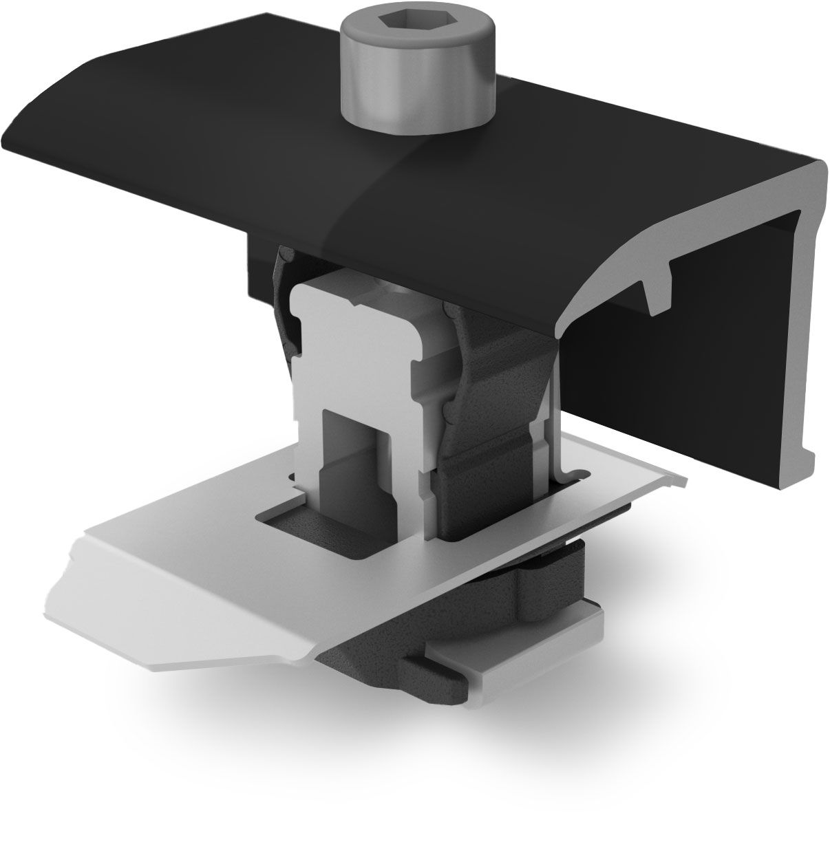 PV PANEL CLAMP K2 EC 25-40 BLACK