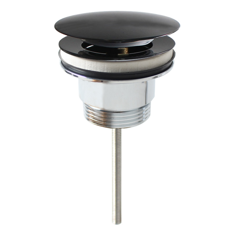 POHJAVENTTIILI POP-UP 63mm 1 1/4 MUSTA MS
