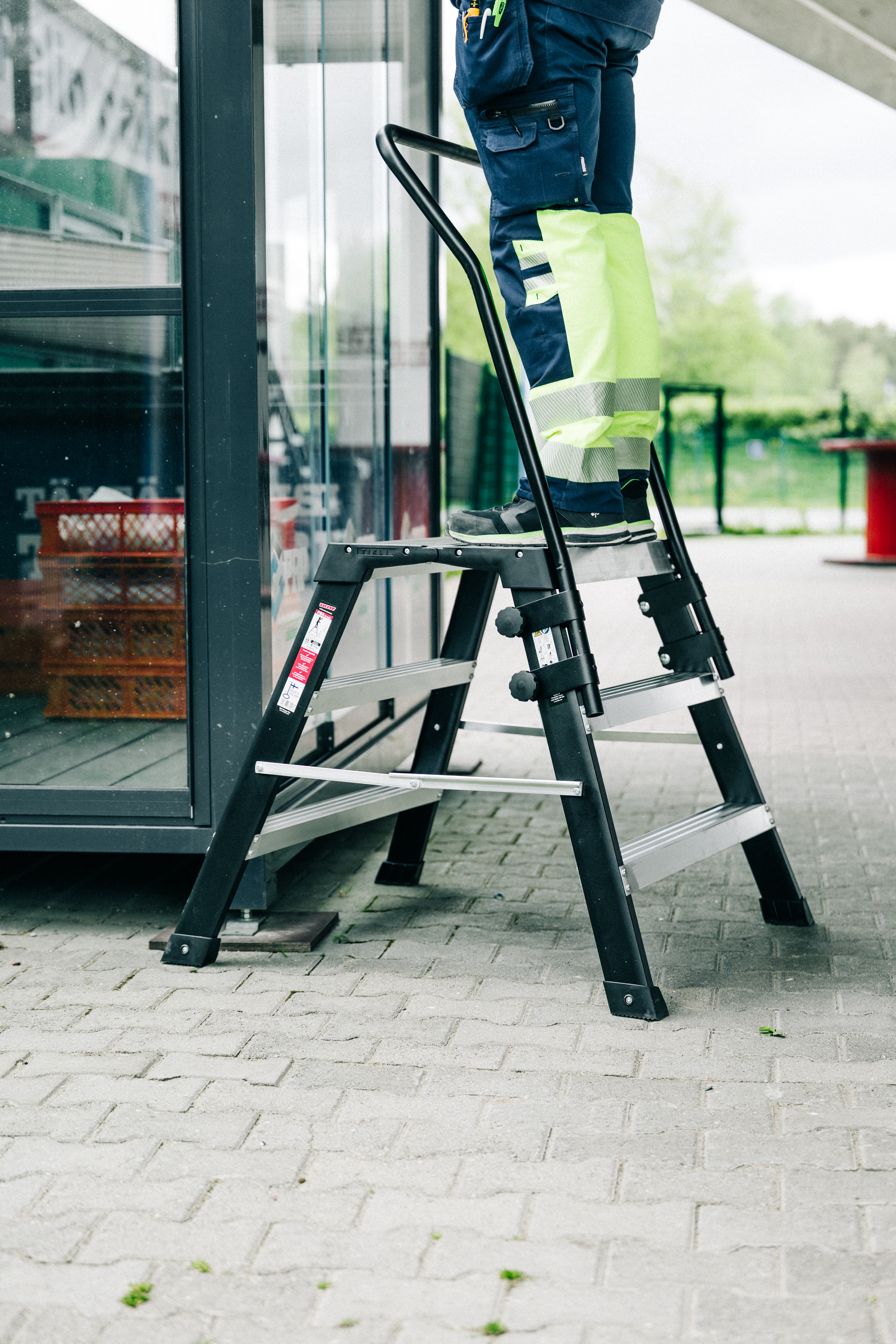 tikli Workstand railing tikli grande kneesupport tikli grande tg2-4