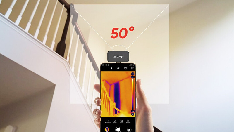 hikmicro Thermal camera hikmicro mini2 v2 256x192, 25 hz, 400c