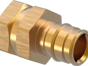 uponor Pex q&e otsik 25 x 3/4" vk messing