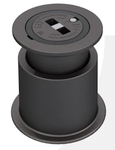 undefined Peldoša kape aizbīdņiem dn160mm