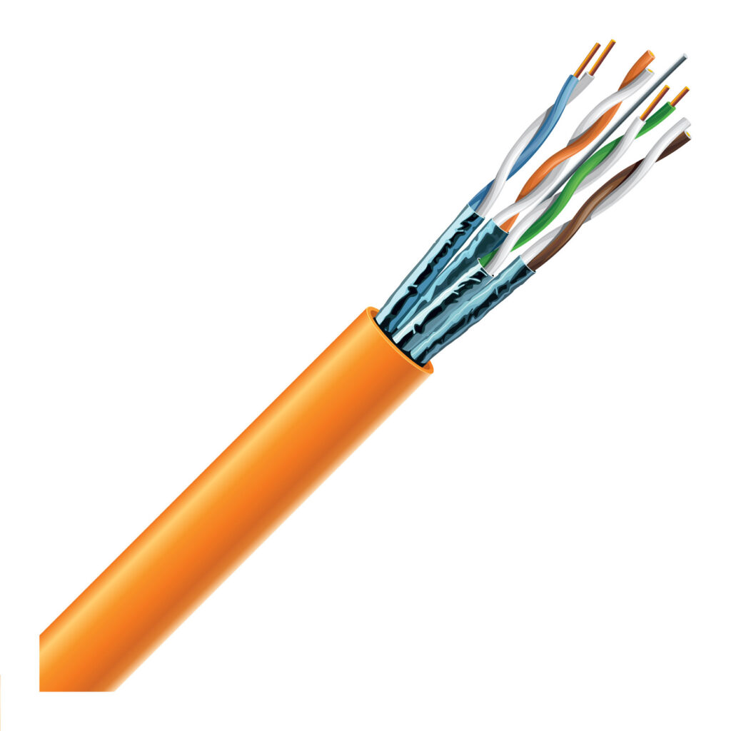 ANDMESIDEKAABEL CAT6A U/FTP 4P T500 Dca