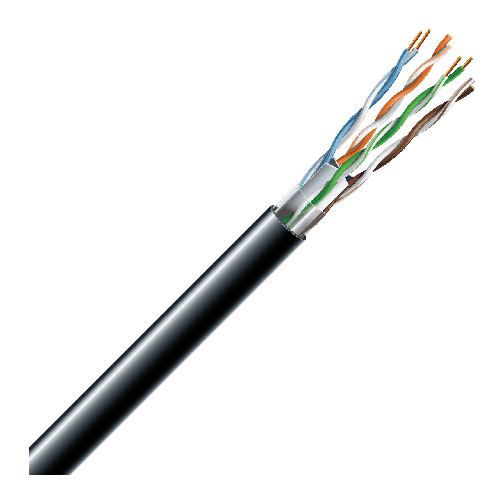ANDMESIDEKAABEL VÄLI CAT6 U/UTP 4P T500 Fca