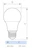 philips Led-standardlampa e27 827 470lm 40w=4.9w a60 fr