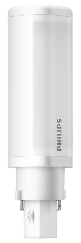 LED PL-LAMPA G24D-1 830 13=6W PLC 2P EM230V