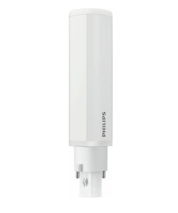 LED PL LAMP G24D-2 840 18=7W PLC 2P EM230V