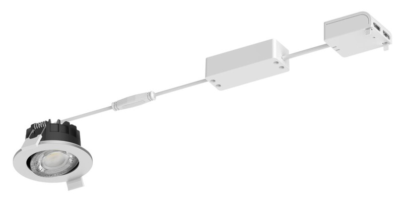 philips Spotlight ledinaire all-in 550lm cct 6w 40d ip65/ip20 wh