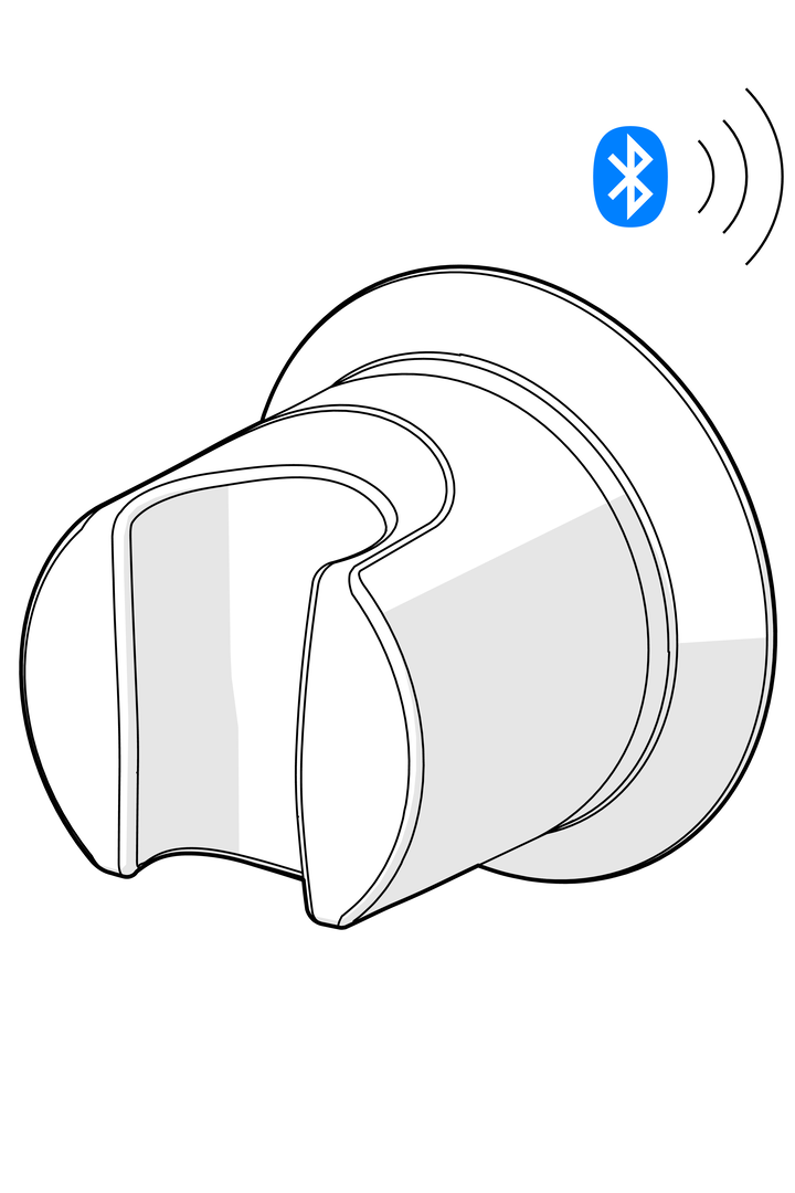 oras Älykäs käsisuihkun pidike oras 290026 3 v, bluetooth