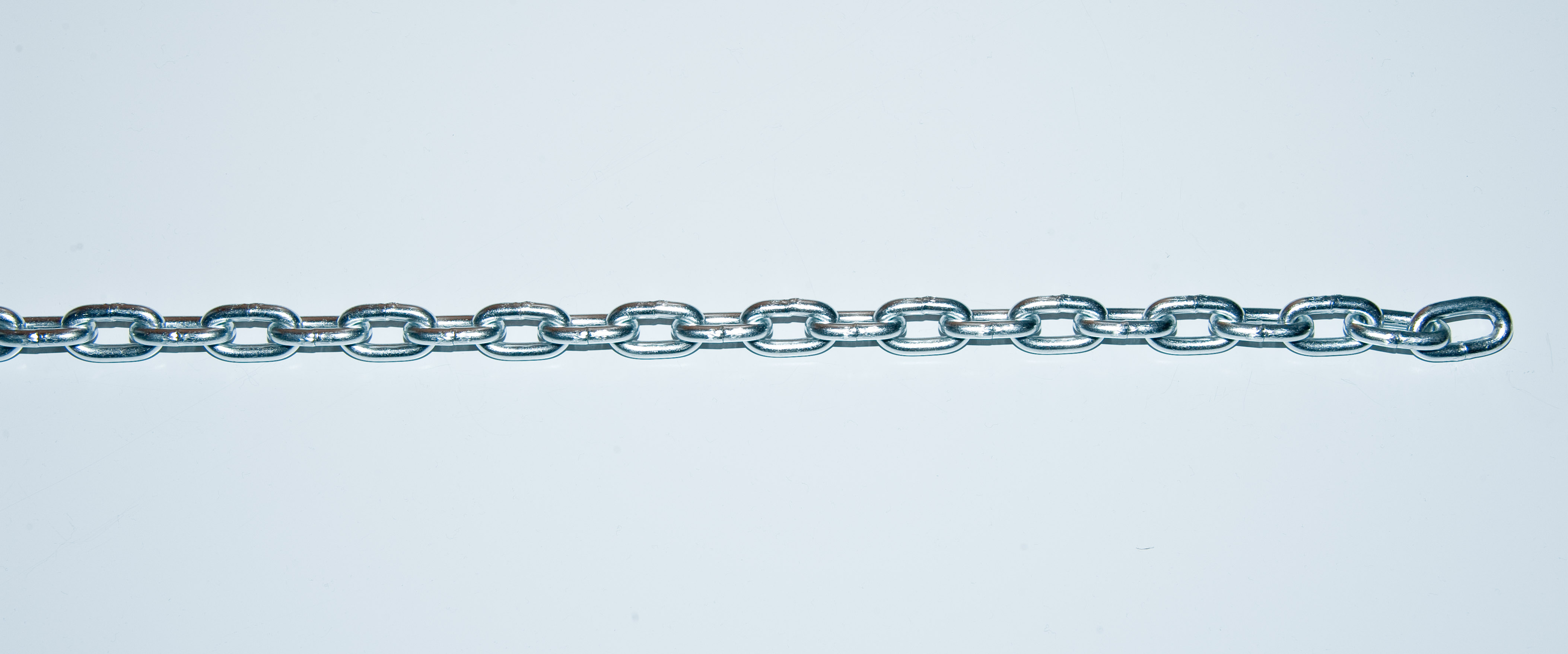 haklift Short link chain electro galvanized 6mm 25m