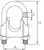 haklift Wire rope clip 5mm retail packaged