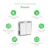 schneider electric Exxact brytare brytare 5, snabbk, vit