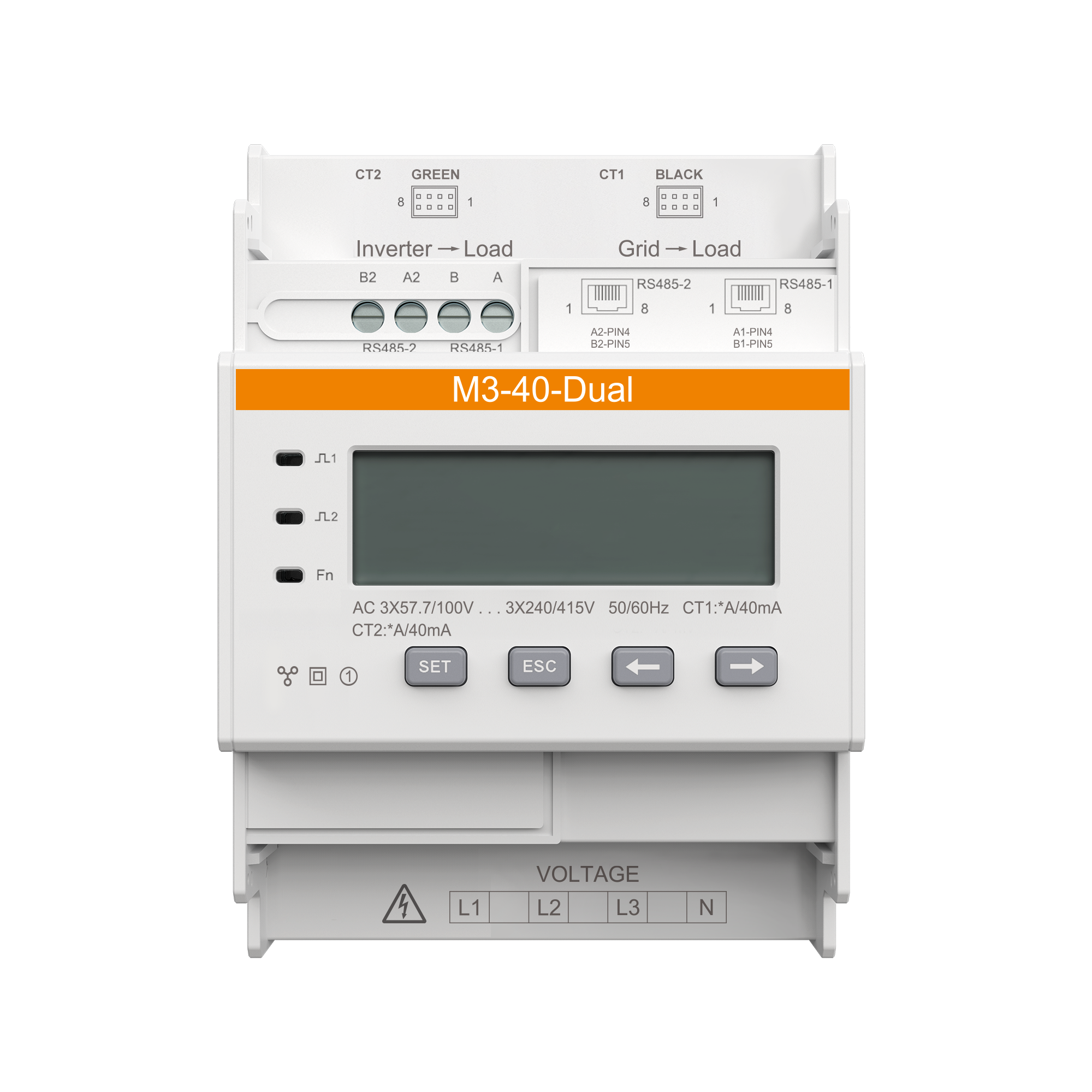 PV ARVESTI SOLAX M3-40-DUAL 3F 2xVOOLUTRAFODEGA 100A
