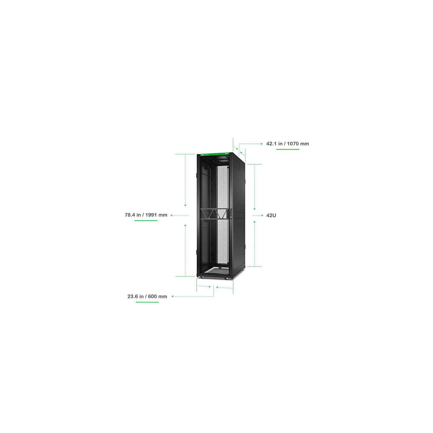 apc by schneider electric Lattiakaappi laitekaappi sx 42u
