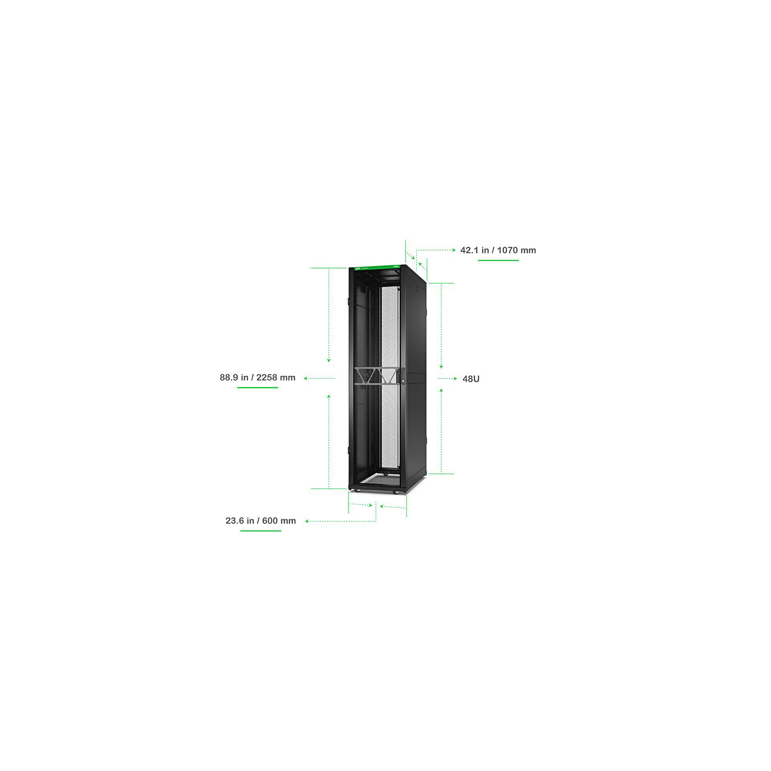apc by schneider electric Lattiakaappi laitekaappi sx 48u gen 2