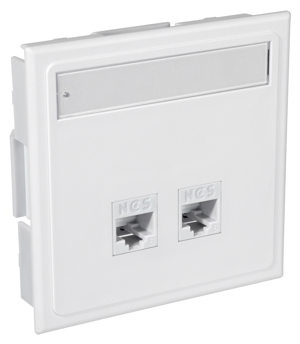 VEGGKONTAKT 2XKAT.6 UTP CYB QUICKCOMPACT