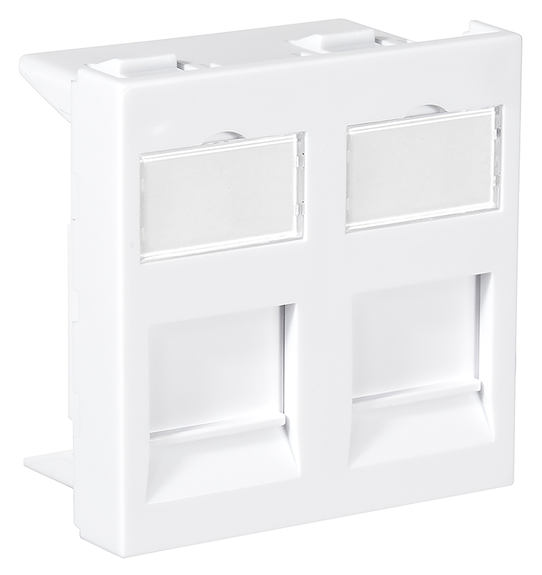 MODUL 45X45 2XKAT.6 UTP QUICKCOMPACT