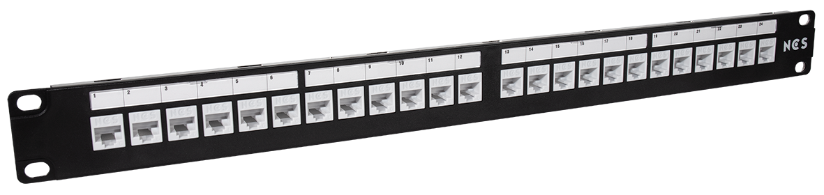 PATCHPAN 19" 24XKAT.6 UTP SORT