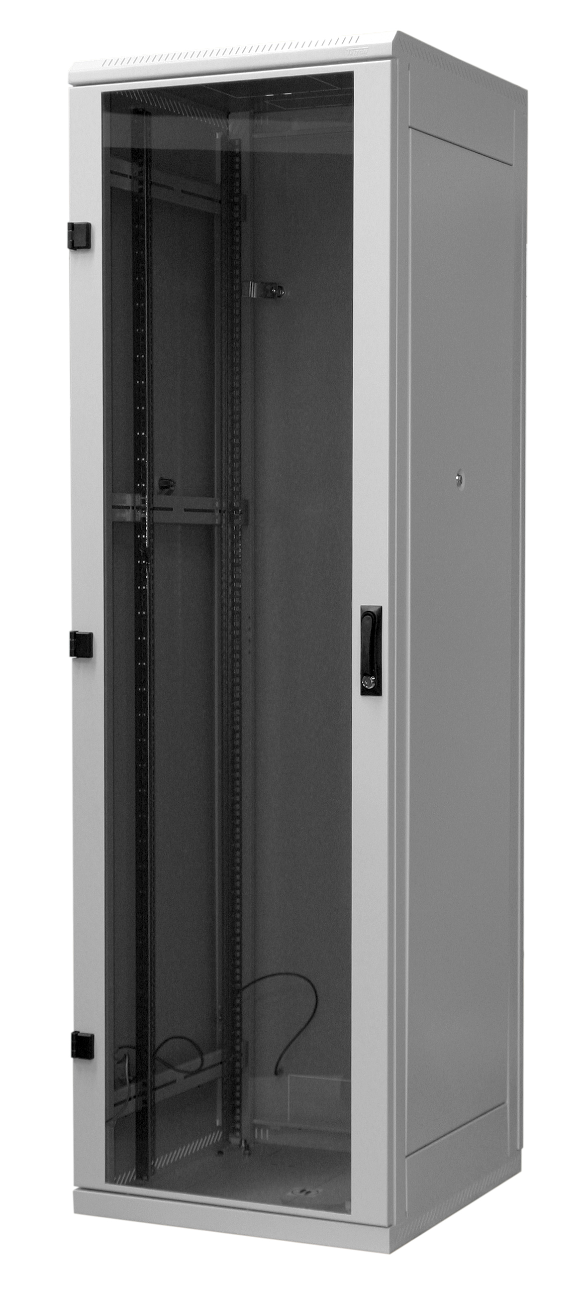 GULVRACK 27U 60X60X130 GLASSD