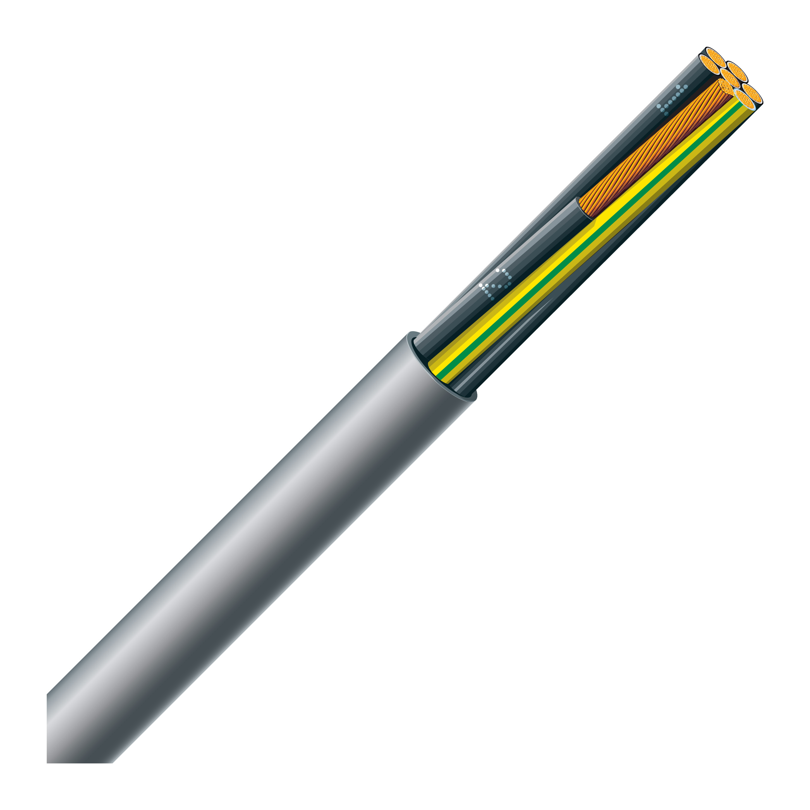 onnline Control cable onnline hslh-jz 4x1,5 gray d500 b2ca