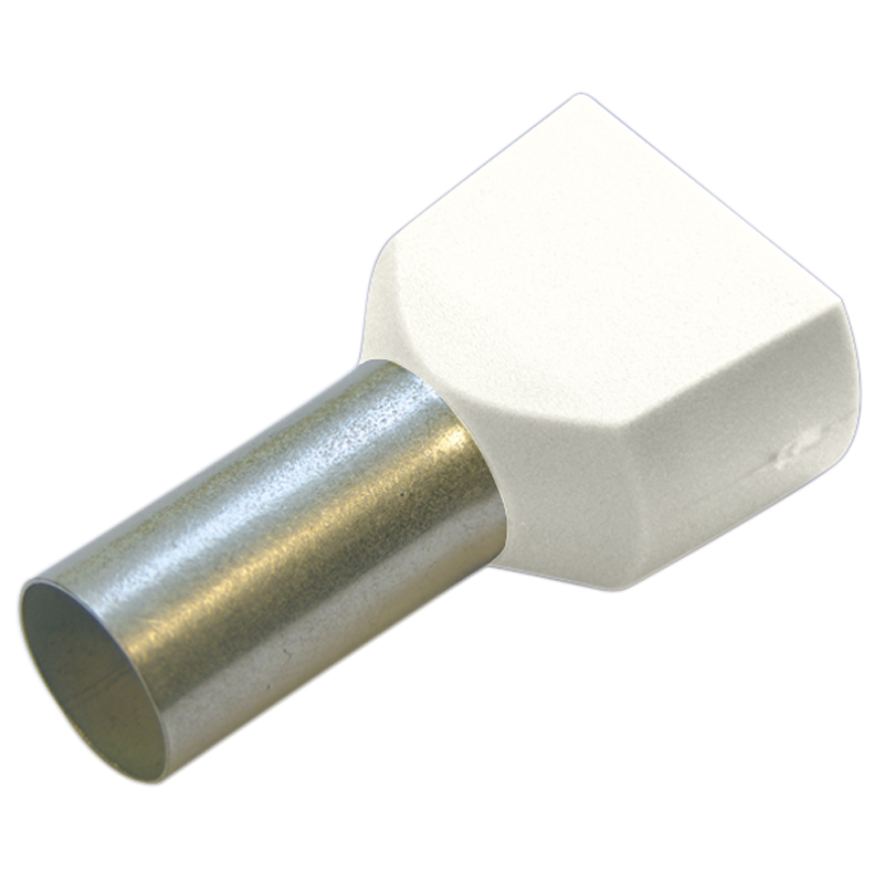 ĀDERUZGALIS DUBULTAIS 0,5mm² 8mm BALTS
