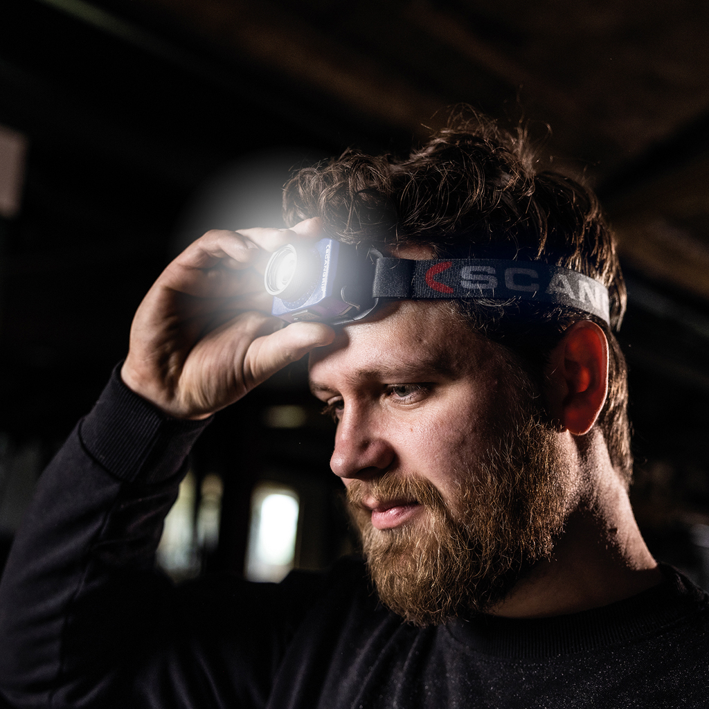 scangrip Headlamp scangrip zoom 220 lm rechargeable