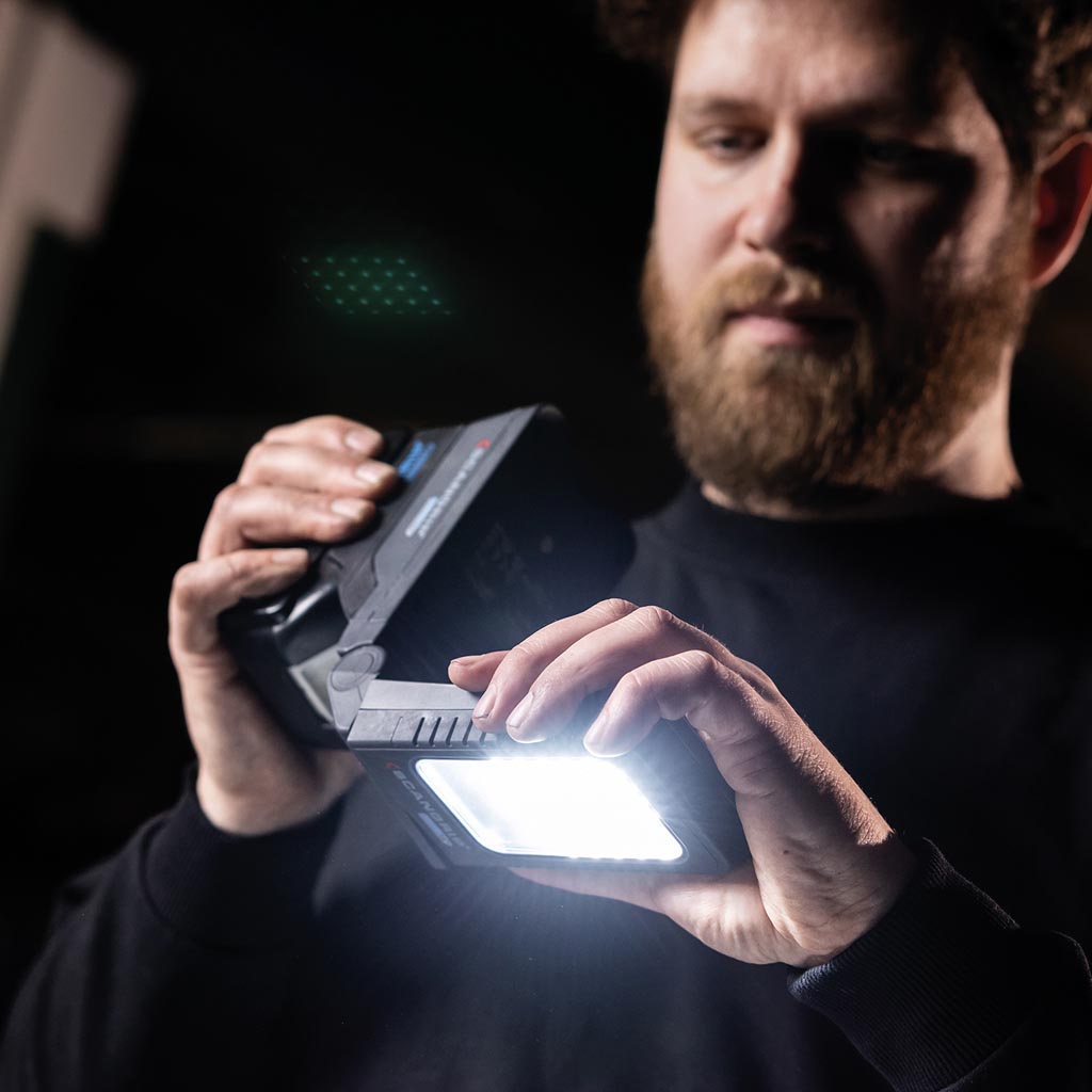 scangrip Akkutyövalaisin scangrip basic connect 1000 lm