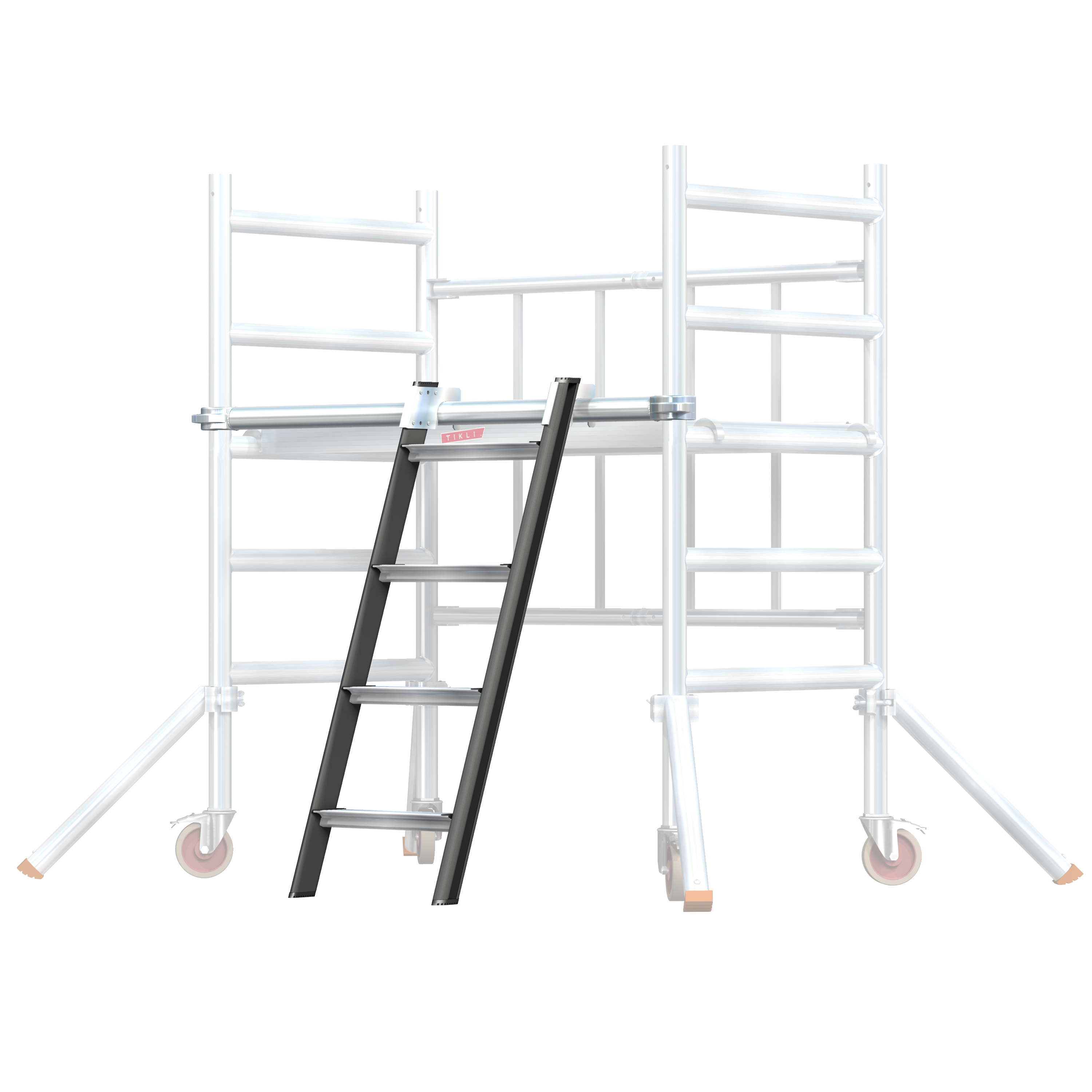 tikli Safe access ladder+support set tikli jumbo nousu1j 1m height