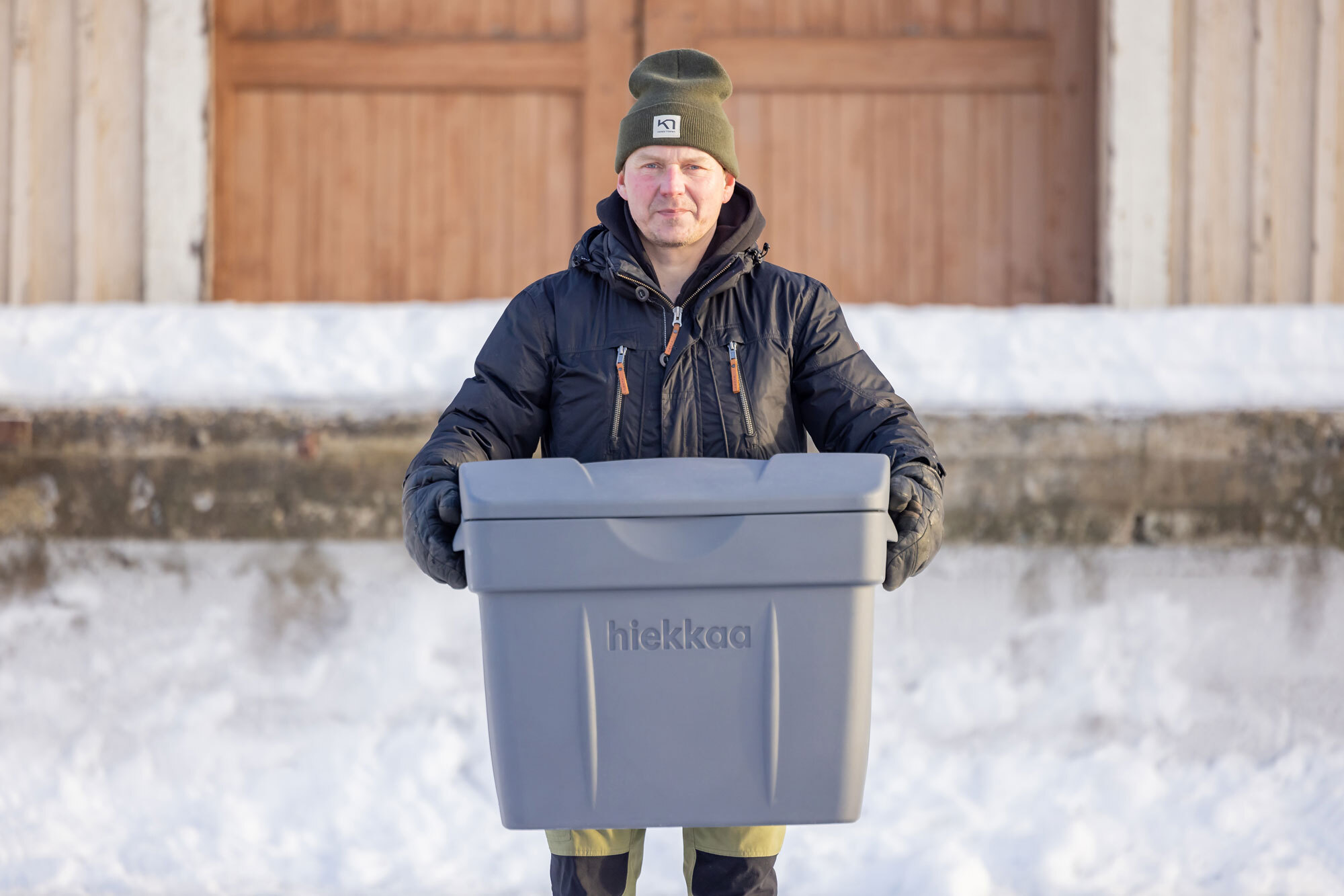 inora Inora hiekoitusastia 150 l harmaa