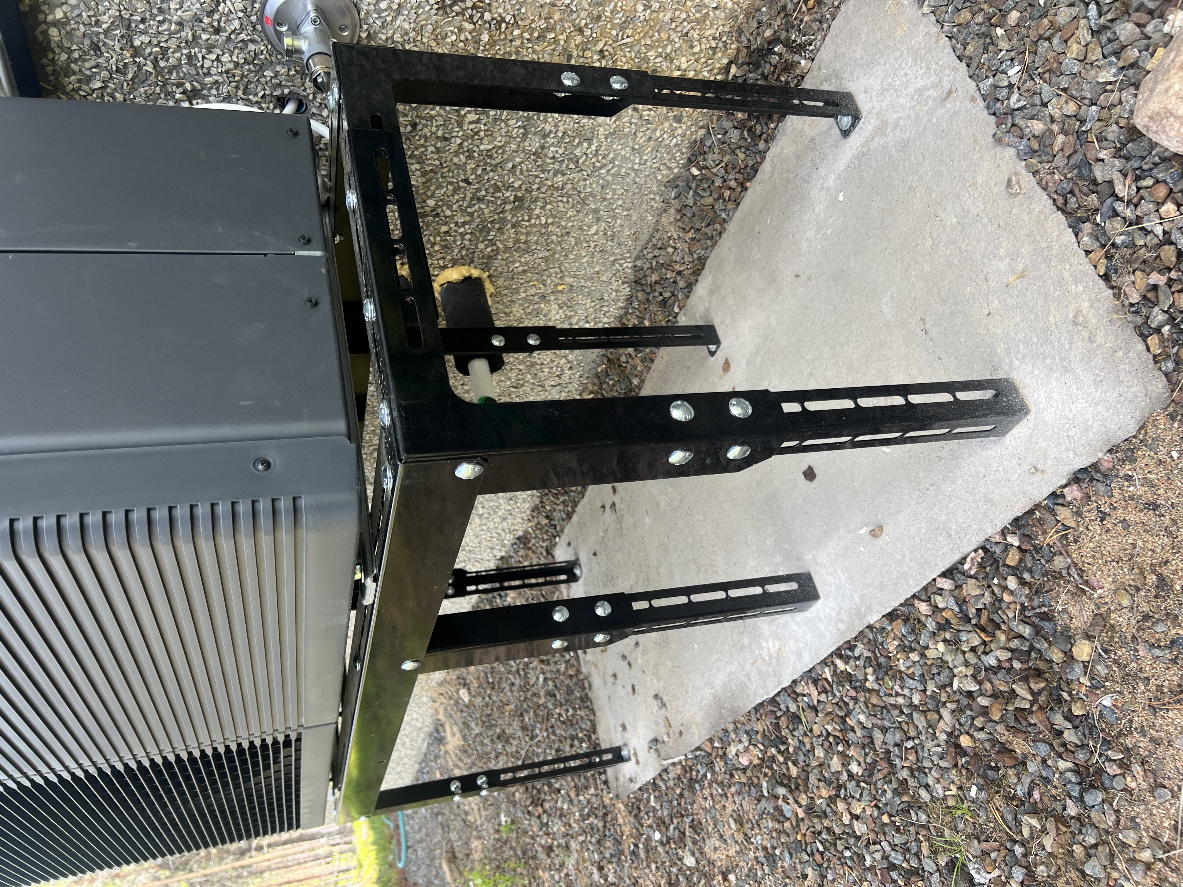 GROUND SUPPORT ENTRADE GB-300-K BLACK RAL9005 300KG